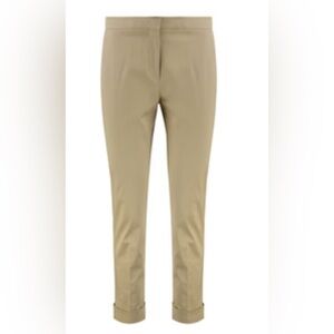 Dolce & Gabbana 
Cropped pants trousser cotton  beige size 42